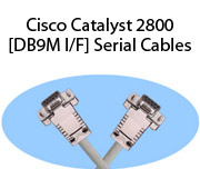 Cisco Catalyst 2800 (DB9M I/F) Serial Cables