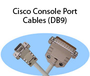 Cisco Console Port Cables (DB9)