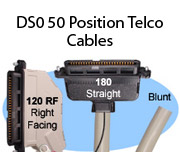 DS0 50 Position Telco Cables