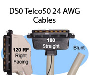 DS0 Telco50 24 AWG Cables