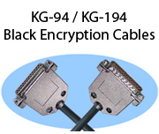 KG-94 / KG-194 Black Encryption Cables