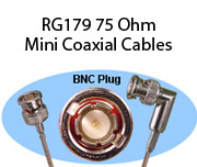 RG179 75 Ohm Mini Coaxial Cables