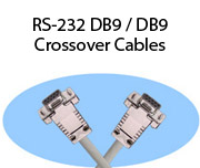 RS-232 DB9 / DB9 Crossover Cables