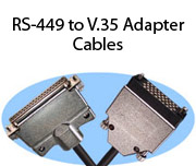 RS-449 to V.35 Adapter Cables