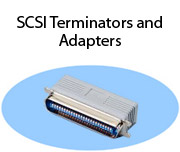 SCSI Terminators and Adapters