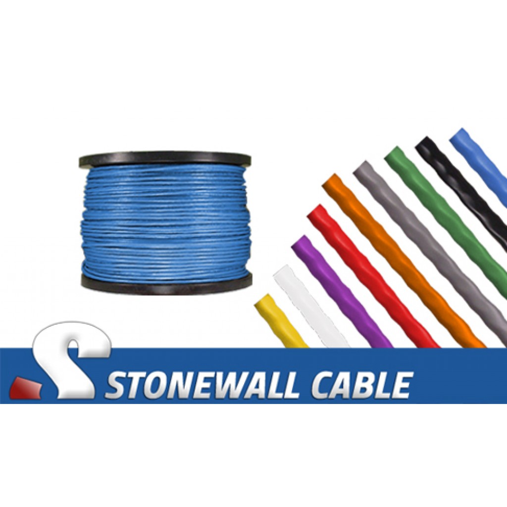 Cat6 4 Pair PVC Stranded Bulk Stonewall Cable