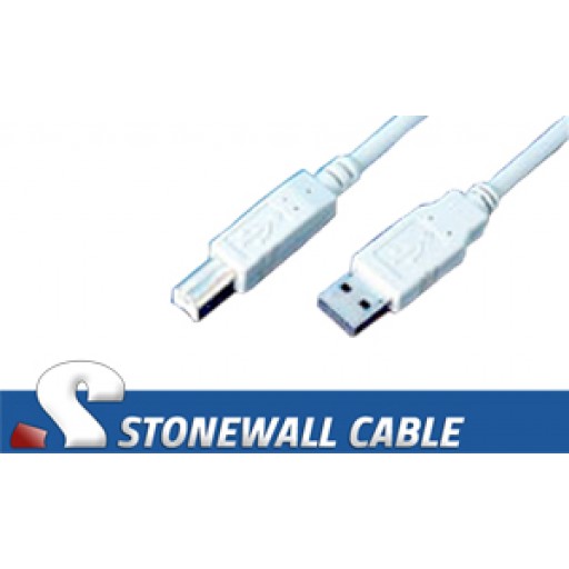 USB AB Cable 3'