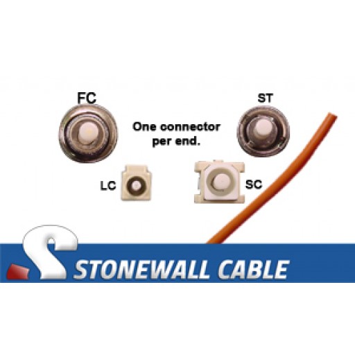 OM1 Multimode 62.5/125 Simplex Fiber Cable