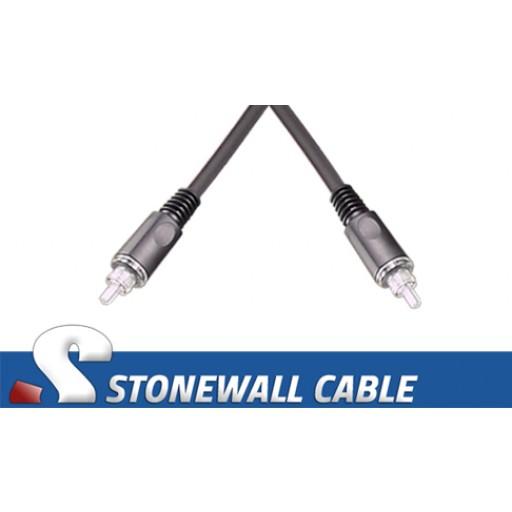 Toslink Round Cable - 3 Meters