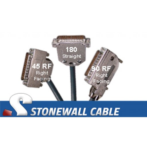 RS-366 Encryption Straight-thru Cable DB25MM