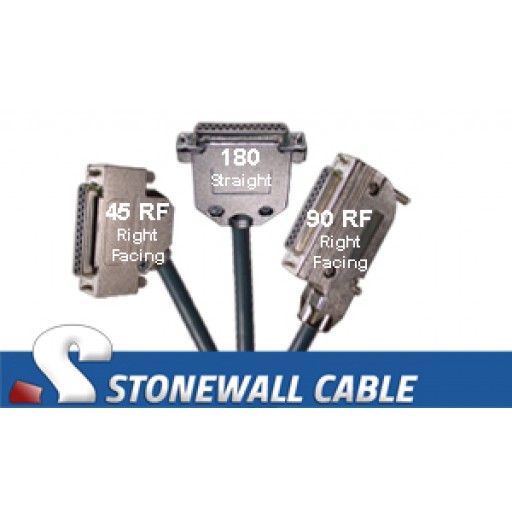 RS-366 Encryption Straight-thru Cable DB25FF