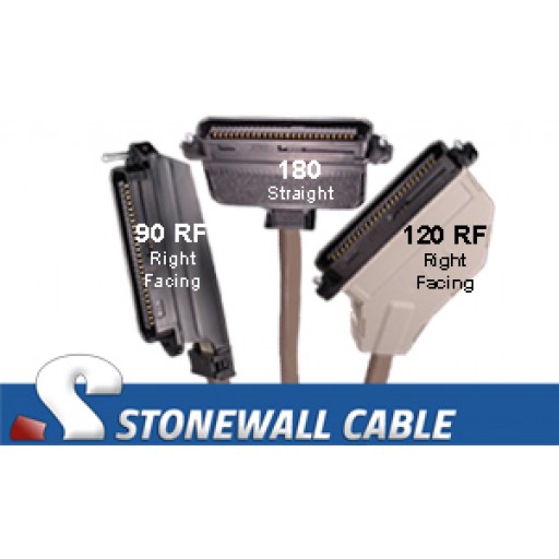 RJ21 Cable - Category 3 Telco 50 Male / Telco 50 Male