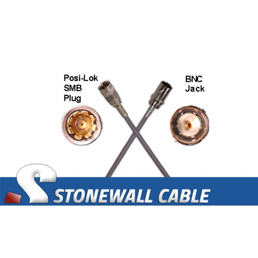 735A Cable SMB Plug / BNC Jack