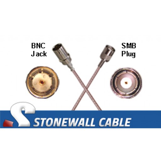 RG179 Cable BNC Jack / SMB Plug