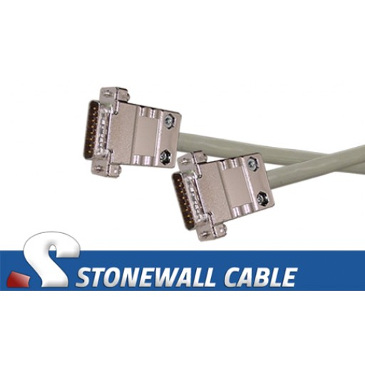 X.21 Straight-thru Cable Male / Male