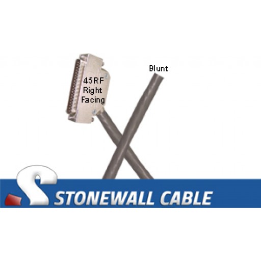 DB37M / Blunt Fully Loaded Straight-thru Cable