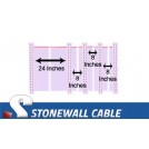 SCSI 1 Internal Four Drive 48"