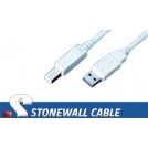 USB AB Cable 15'
