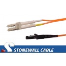 Multimode Duplex 62.5/125 MT-RJ / LC Fiber Cable