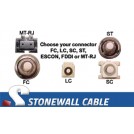 OM1 Multimode 62.5/125 4-Strand Fiber Cable