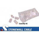 Cat5/Cat5e Rated RJ45 for Solid Wire (50/Pkg.)