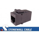 Cat5 RJ45 to RJ45 Coupler (Black)