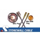 735A Coax Cable BNC Plug / Mini-SMB Plug / Mini-SMB Plug