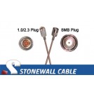 RG179 Coax Cable 1.0/2.3 Plug / SMB Plug