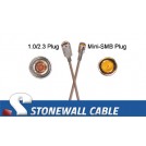 RG179 Coax Cable 1.0/2.3 Plug / Mini-SMB Plug