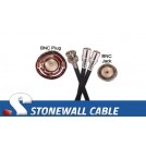 RG59 Coax Cable BNC Plug / BNC Jack / BNC Jack