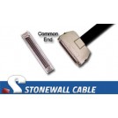 SCSI MicroD-68 Male Latches "Y" Cable