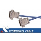 T1 High Flex DB15MM Straight-thru Cable