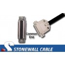 DB25 RS-232 Straight-thru "Y" Cable