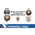 OM4 Multimode 50/125 10/40/100 Gig 6-Strand Fiber Cable