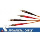 Multimode Duplex 62.5/125 ST / ST Fiber Cable