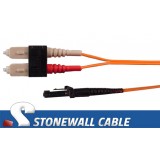 Multimode Duplex 62.5/125 SC / MT-RJ Fiber Cable