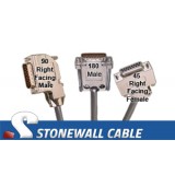 Straight-thru Cable DB15MF