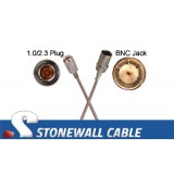 RG179 Coax Cable 1.0/2.3 Plug / BNC Jack