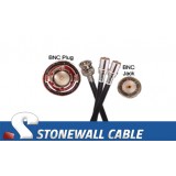 RG59 Coax Cable BNC Plug / BNC Jack / BNC Jack