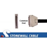 SCSI MicroD-50 Male Latches "Y" Cable