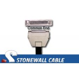 SCSI MicroD-50 Female Latches "Y" Cable