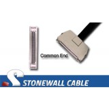 SCSI MicroD-68 Female Latches "Y" Cable