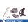 DB25 Female Crimp Connector Kit, w/ Metal Hood