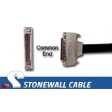 SCSI MicroD-50 Male Screws "Y" Cable