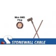 RG179 Coax Cable Mini-SMB Right Angle Plug / Blunt