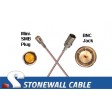 RG179 Cable Mini-SMB Plug / BNC Jack