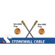 735A Coax Cable Mini-SMB Plug / Mini-SMB Plug