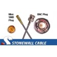 735A Coax Cable Mini-SMB Plug / BNC Plug
