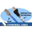 Cat5e Shielded Solid Plenum Patch Cable